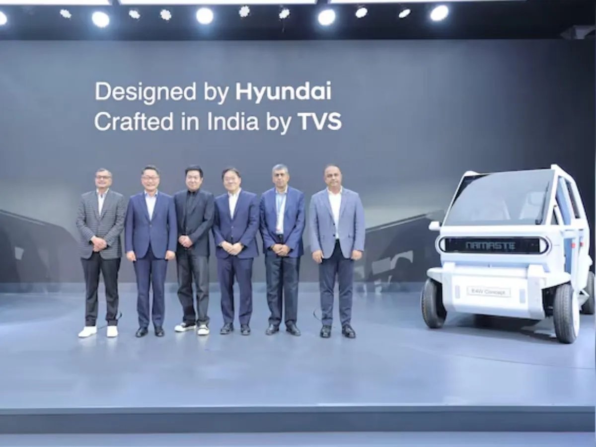 Bharat Mobility Global Expo 2025: Hyundai comes with TVS for small four-wheelers and three-wheelers